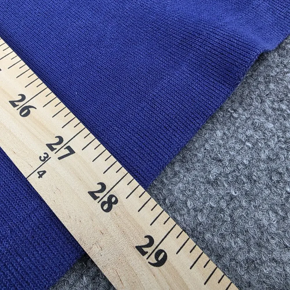 Polo Ralph Lauren Sweater Mens XXL Blue 1/4 Zip Pullover Red Pony Knit Preppy - Picture 8 of 16